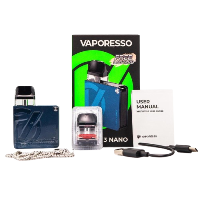 Vaporesso XROS 3 Nano Kit 1000 Silver (Металік, з картриджем) Багаторазовий POD